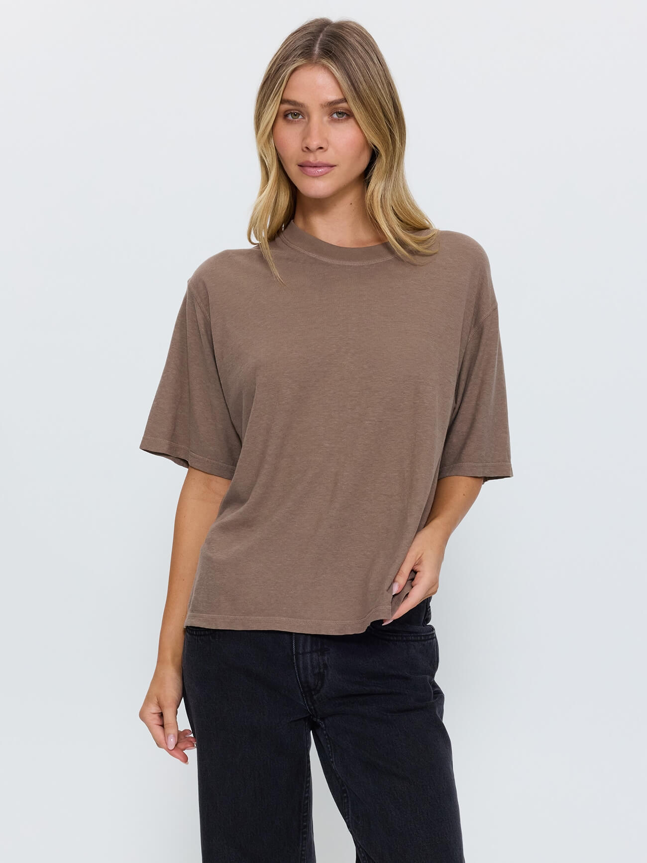 Hemp Square Tee - Falcon 4