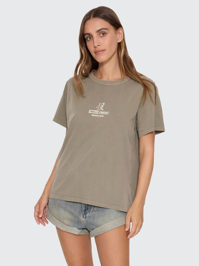 Risen Relaxed Tee - Olive 4