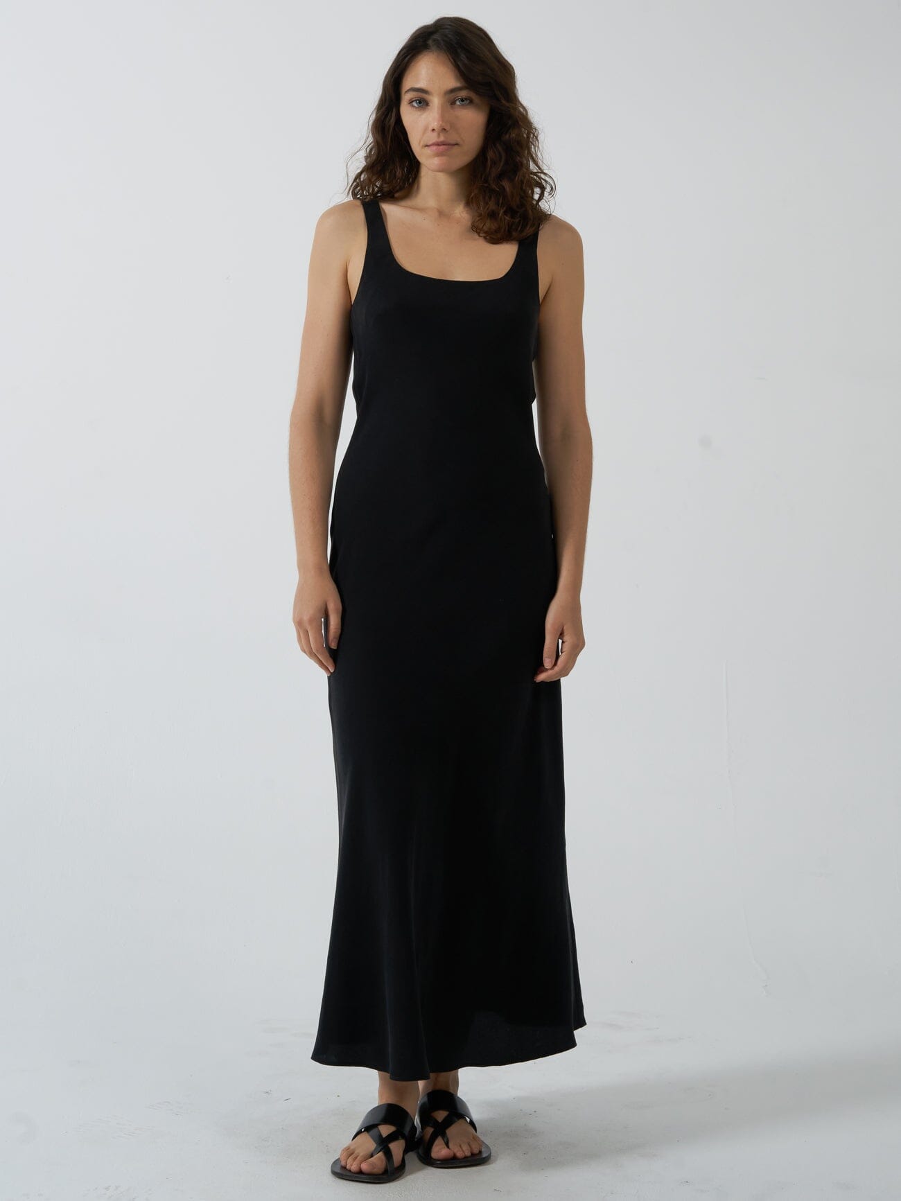 Onyx Slip Dress Antique Black