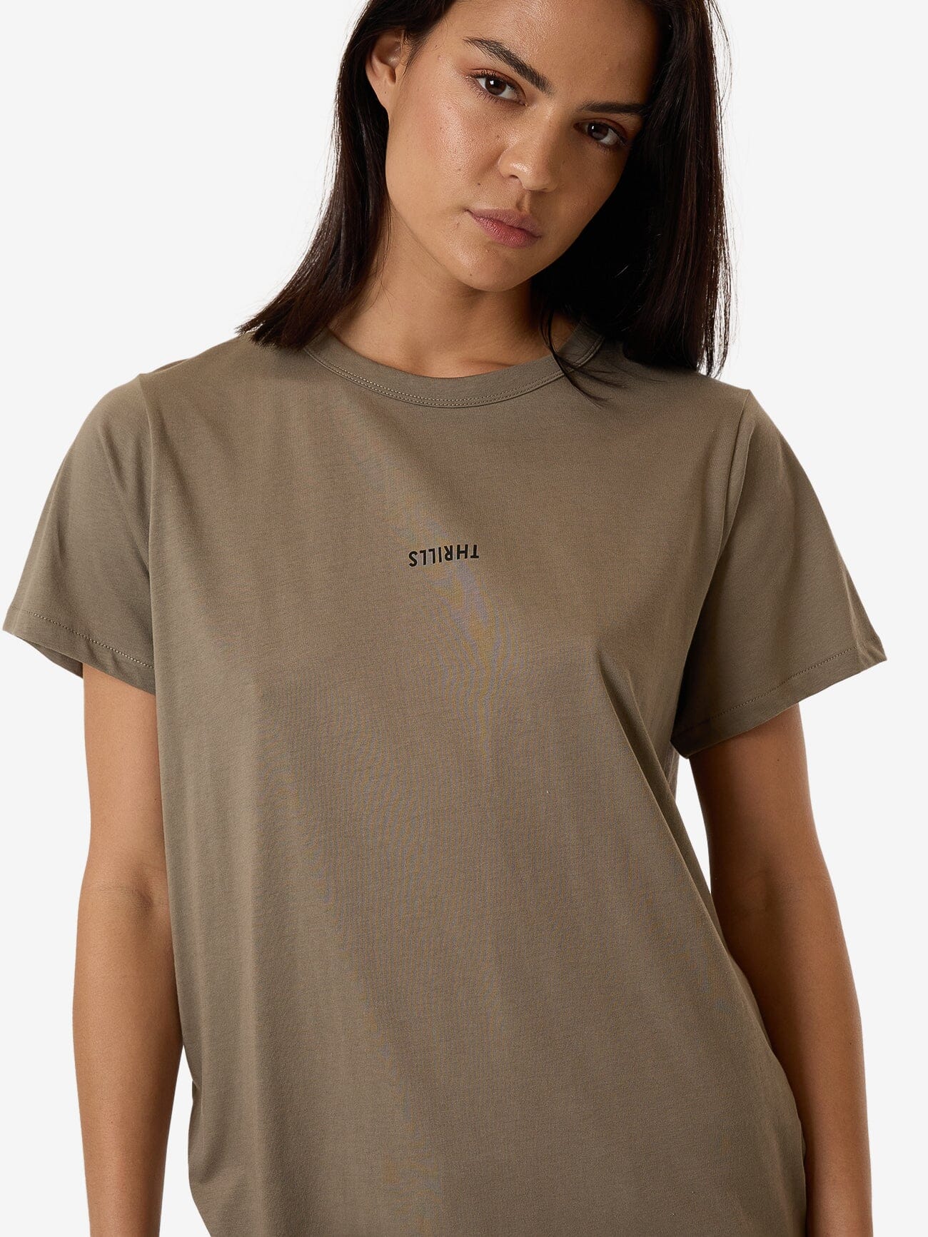 Minimal Thrills Relaxed Tee - Brindle 4