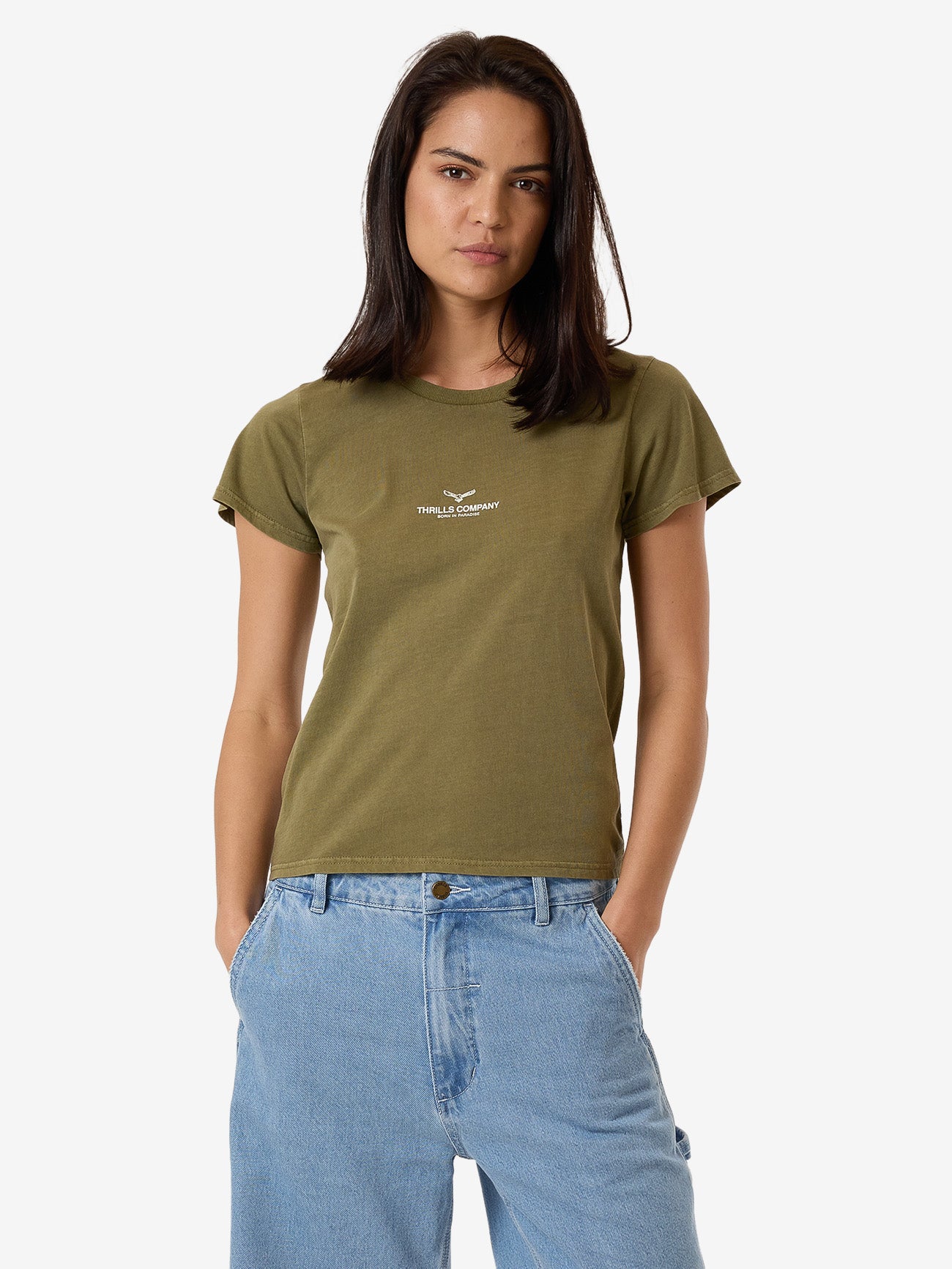 Emblem Of Strength Everyday Tee - Olive 4