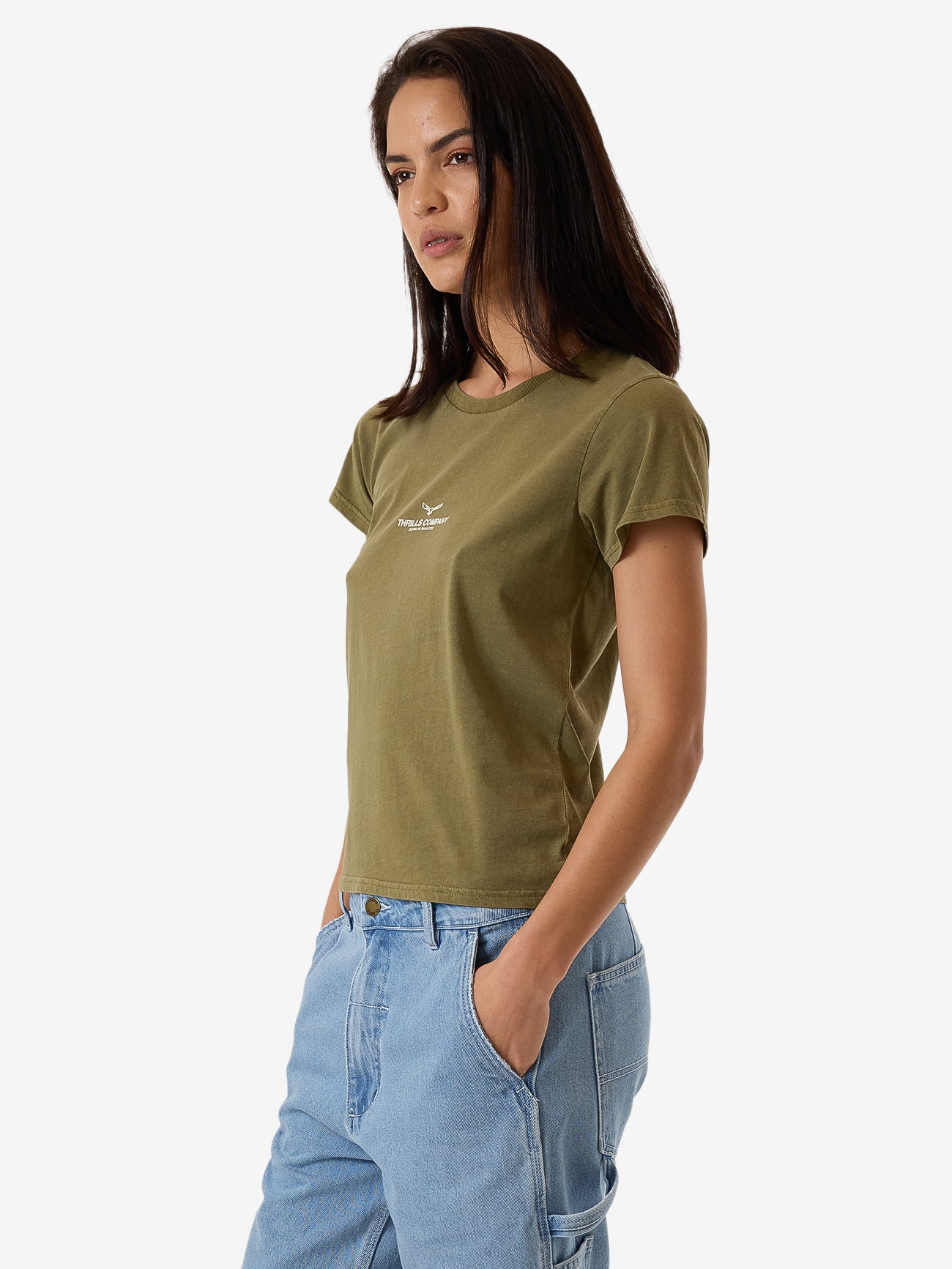 Emblem Of Strength Everyday Tee - Olive 4