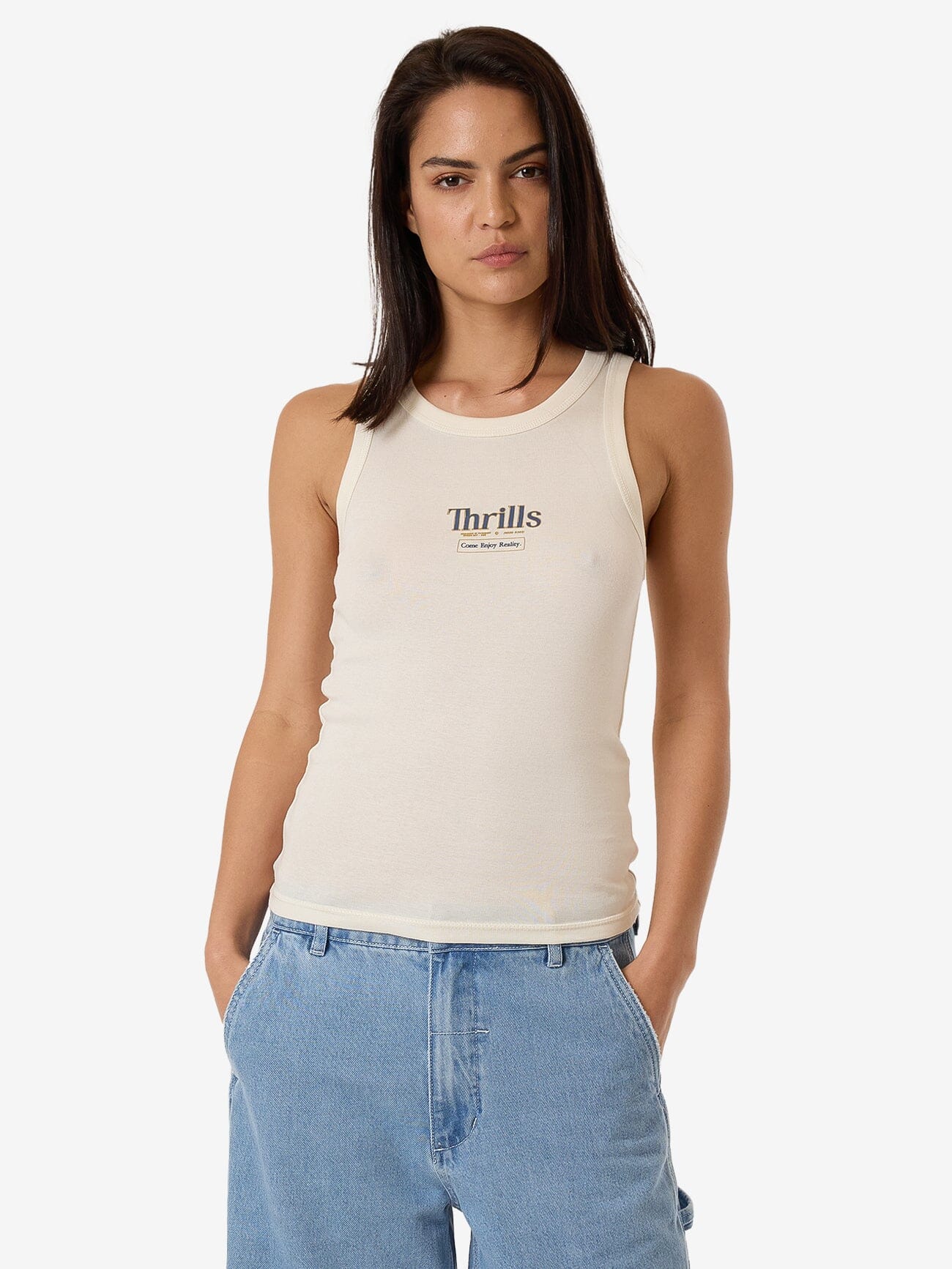 Higher Road Sloane Tank - Unbleached 4