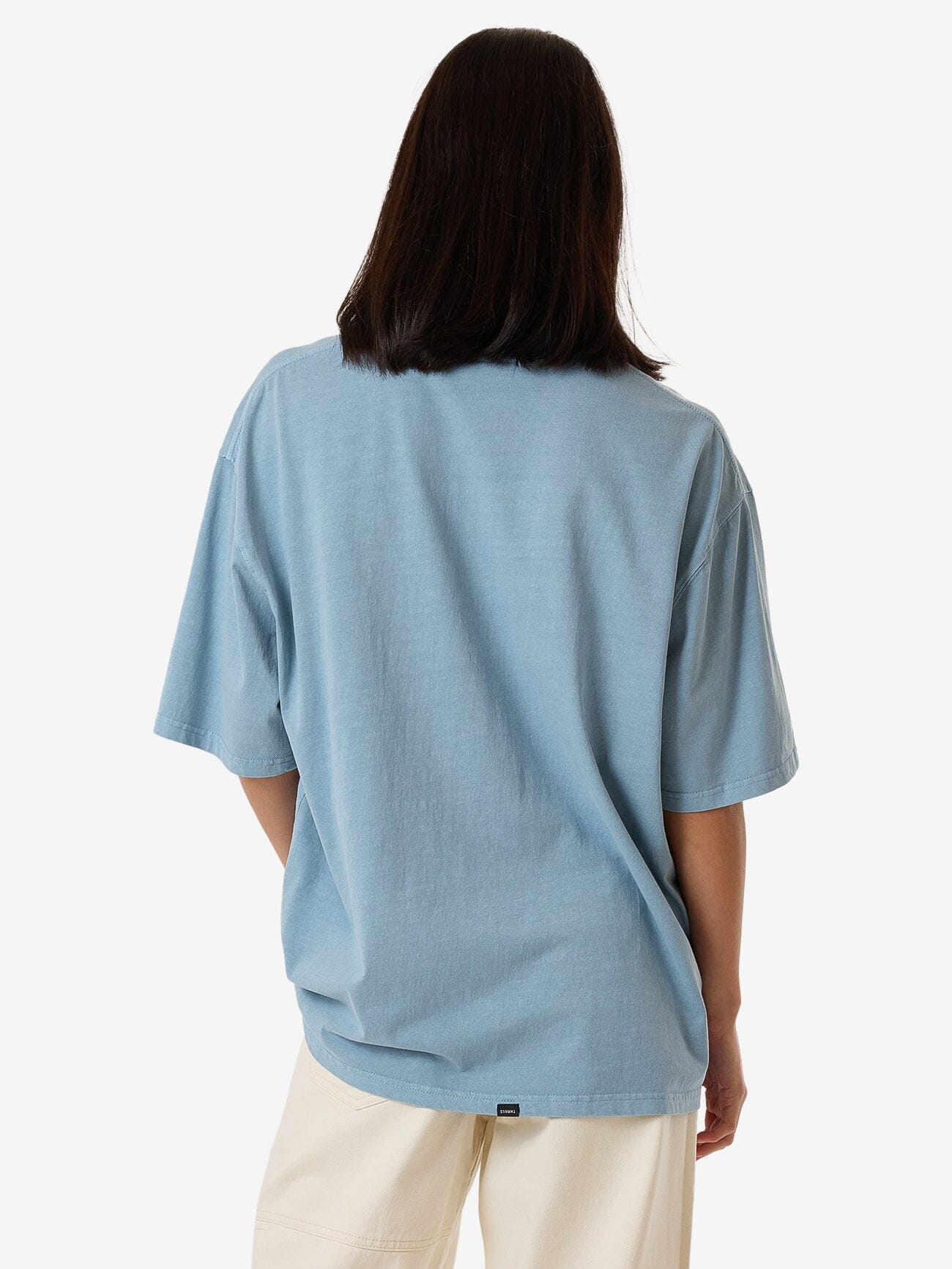 Gazed Oversized Tee - Stone Blue 4