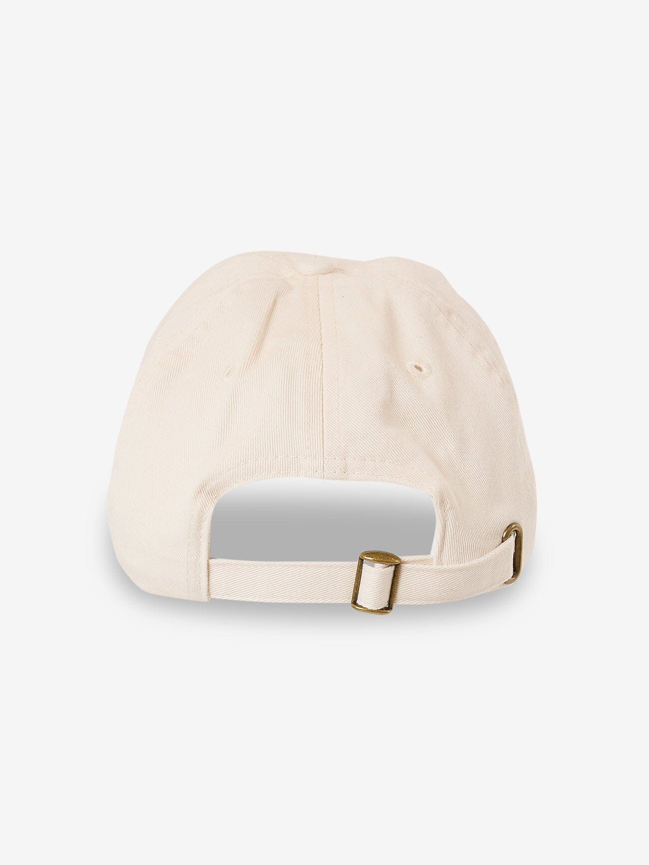 Signature Rose 6 Panel Cap - Heritage White