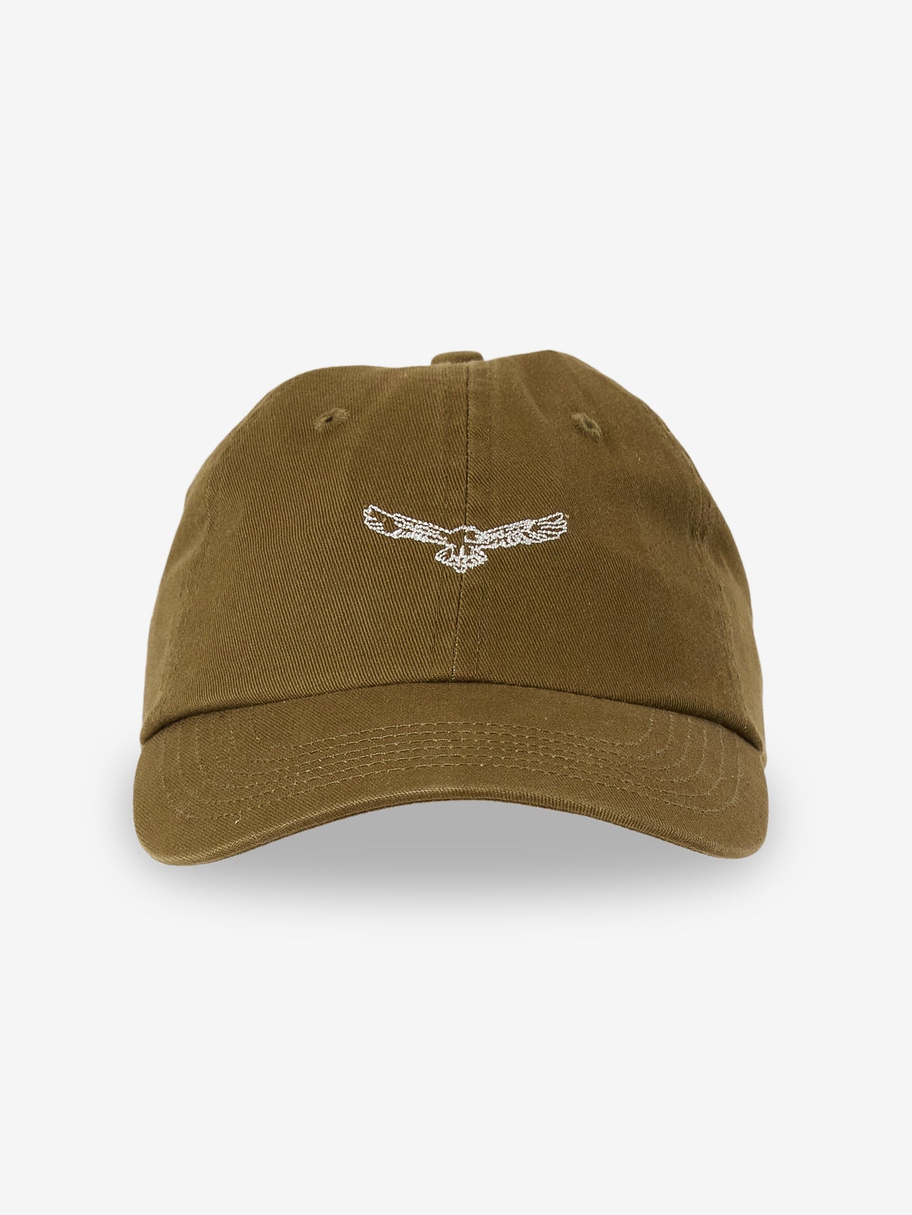 Emblem Of Strength 6 Panel Cap - Olive One Size