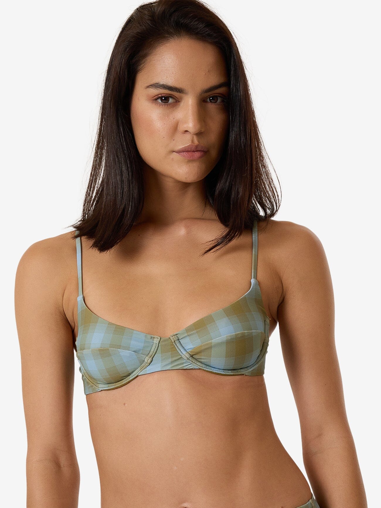 Ansley Underwire Bikini Top - Blue Stone 4