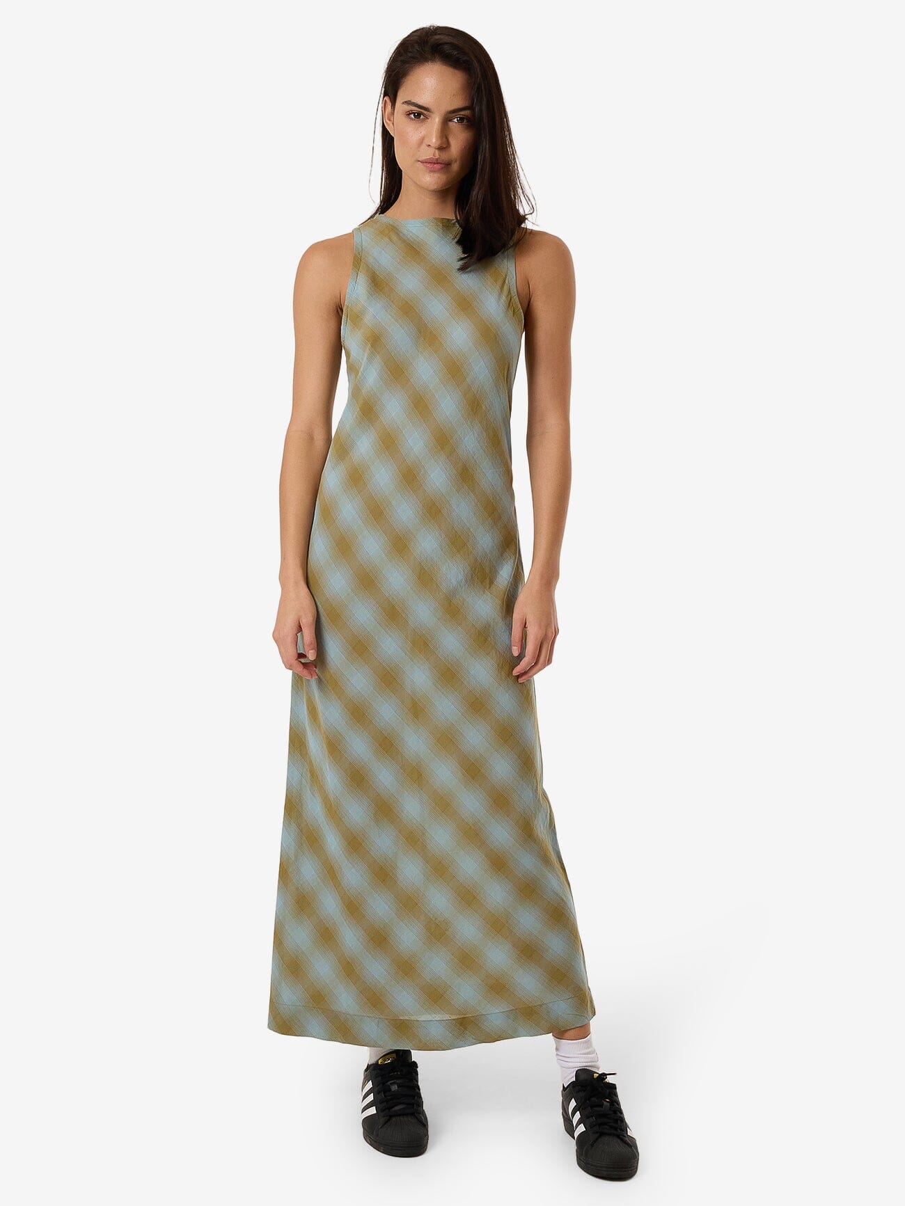 Ansley Arianna Maxi Dress - Stone Blue 4