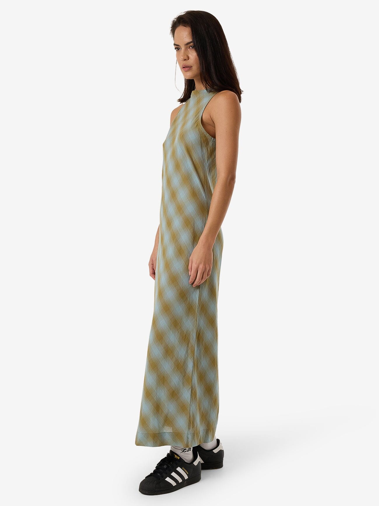 Ansley Arianna Maxi Dress - Stone Blue 4