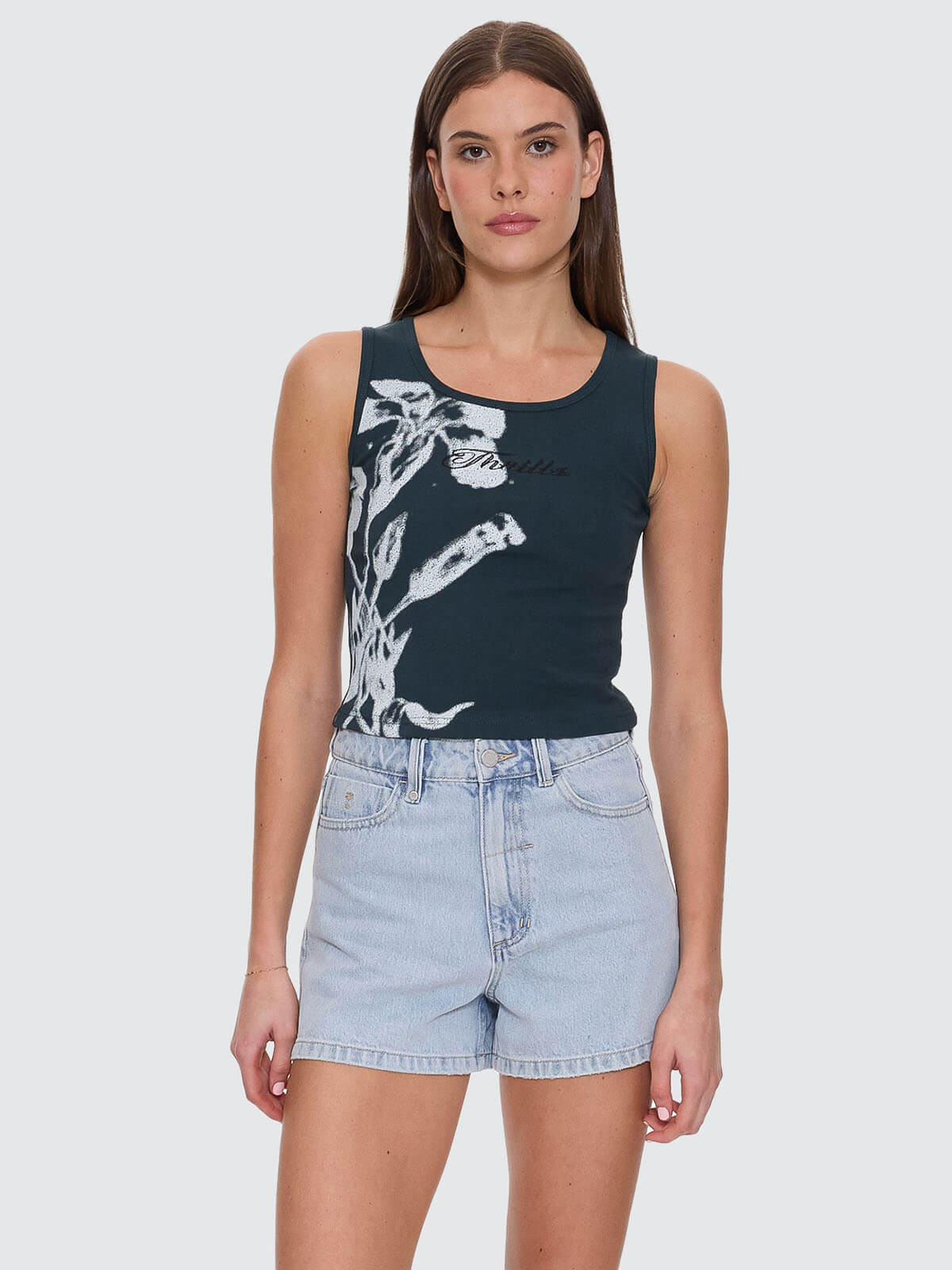 Invigorate Y2K Tank - Jasper Green 4