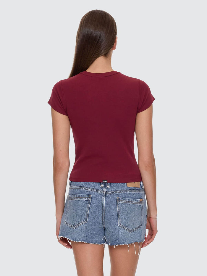 Full Bloom Club Tee - Pomegranate 4