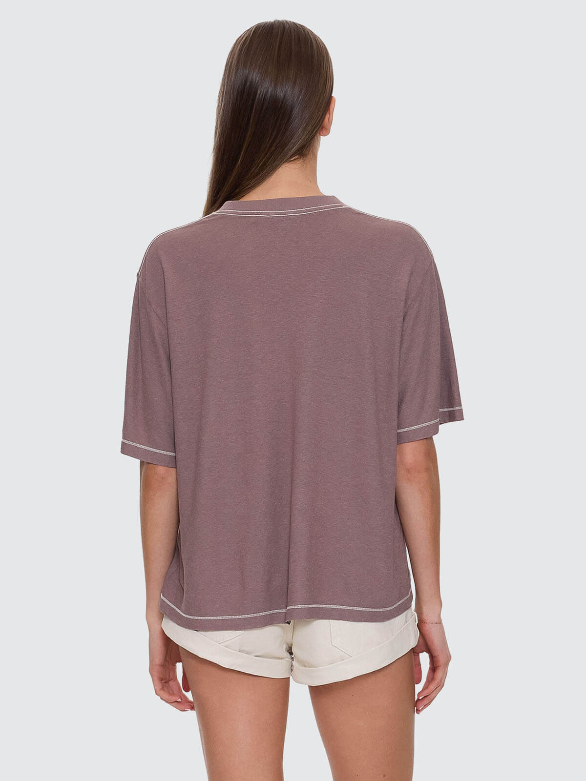 Hemp Square Tee - Shroom 4