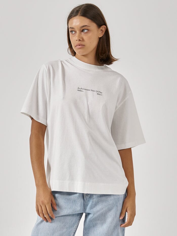 Constant State of Flux Box Tee - Powder