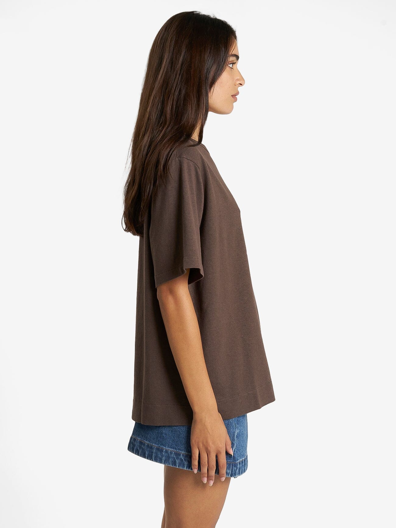 Physical Existence Hemp Box Tee - Postal Brown