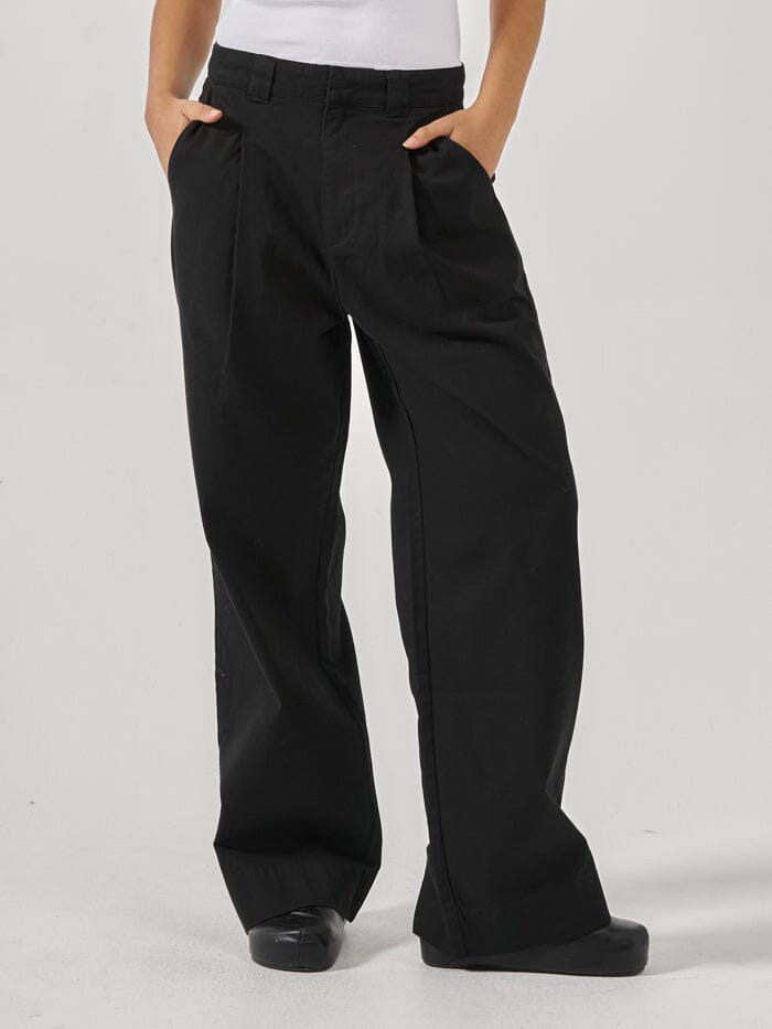 Universal Works Double Pleat Twill Pant - Navy Blue | Article.