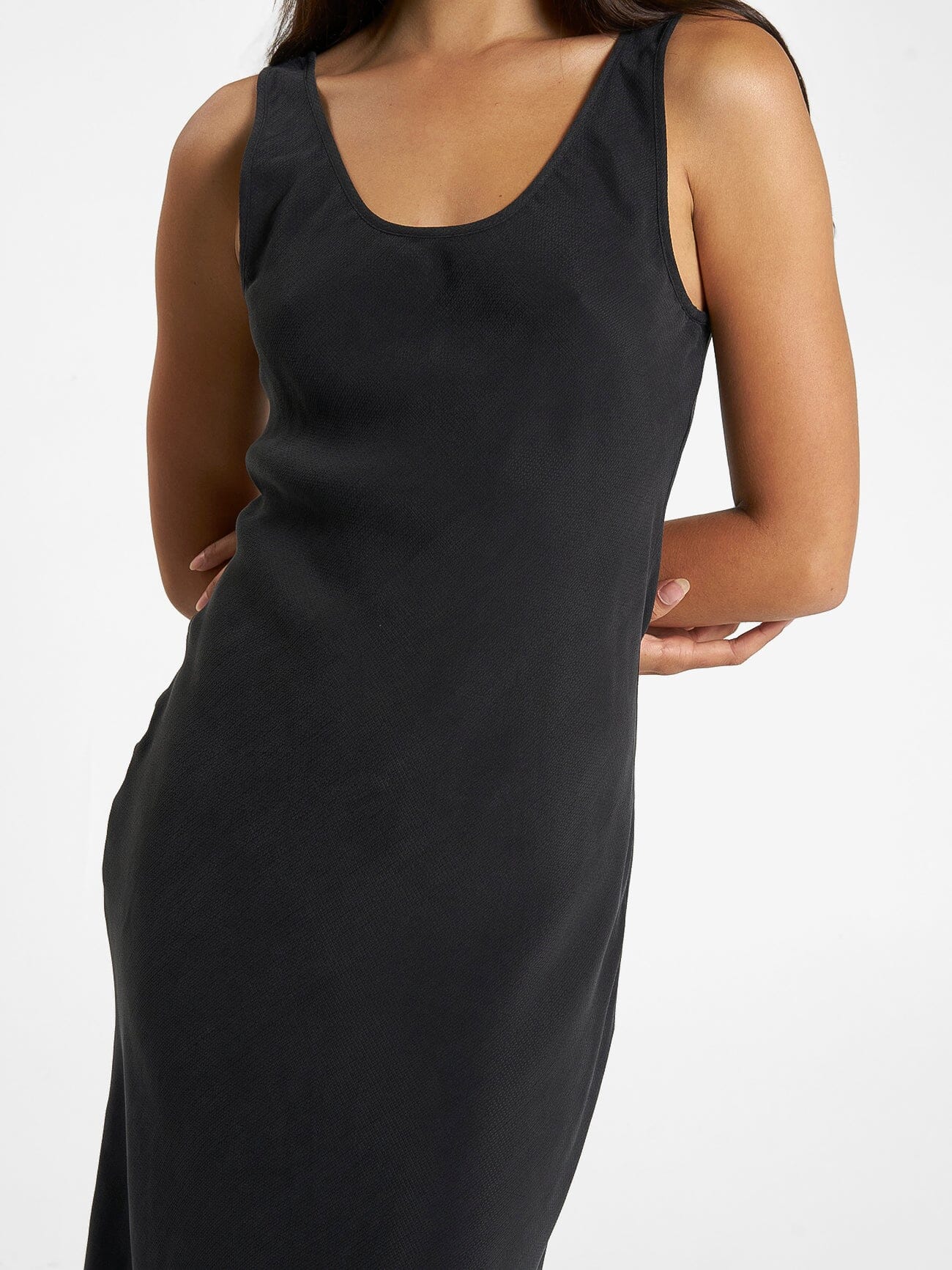 Nerissa Slip Dress - Antique Black