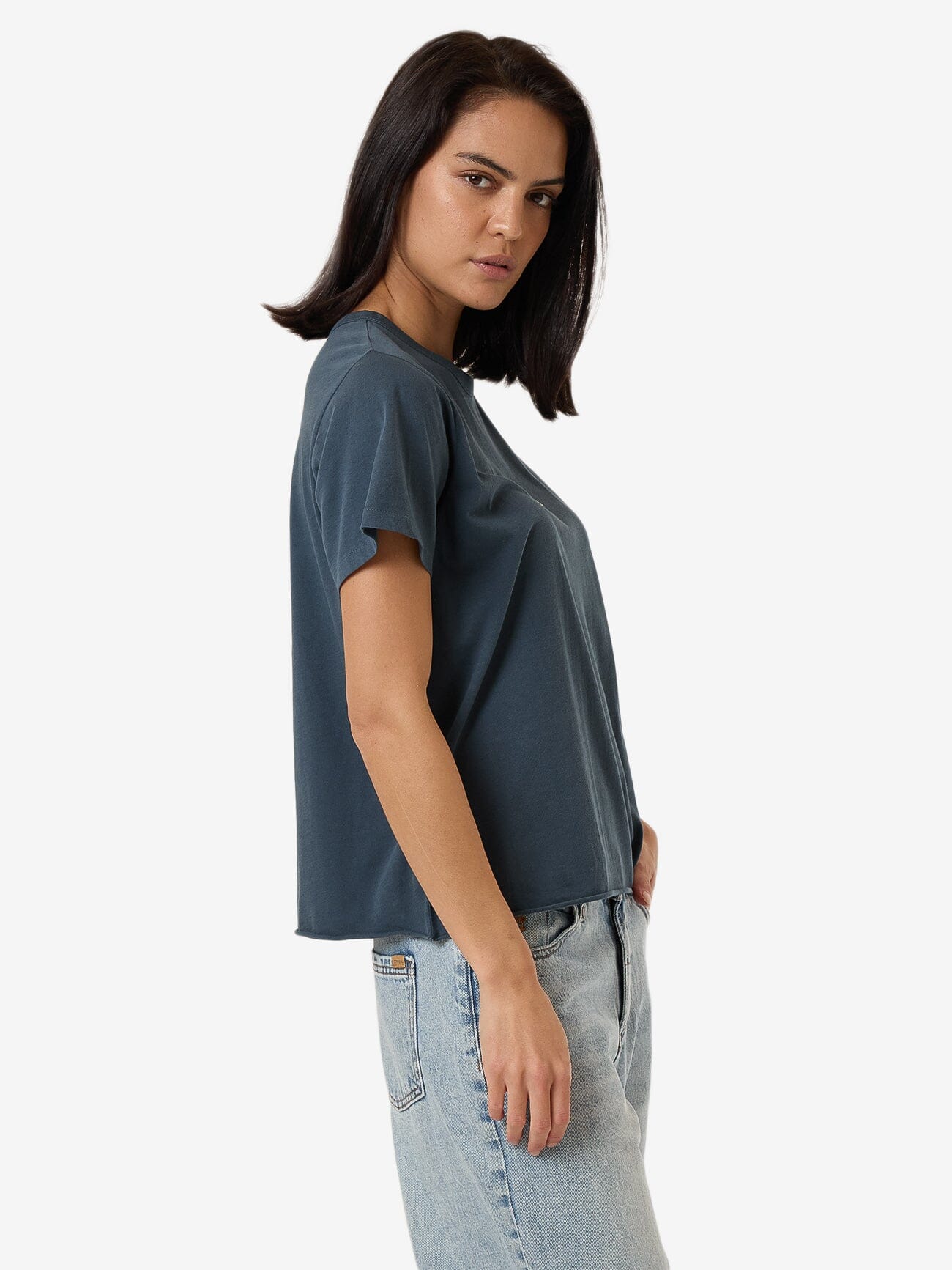 Minimal Thrills Relaxed Tee - Dark Slate 4