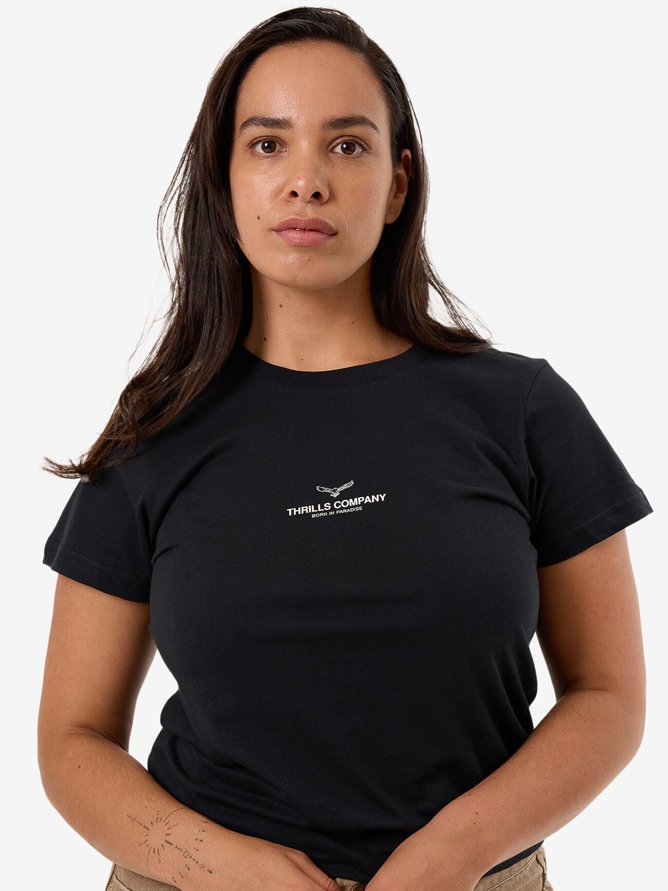 Emblem Of Strength Everyday Tee - Washed Black