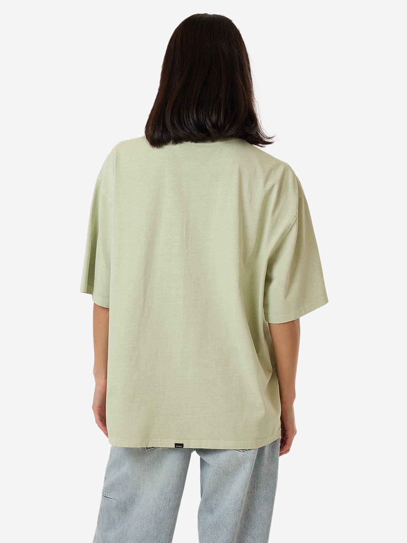 Line Up Oversized Tee - Mist Green 4