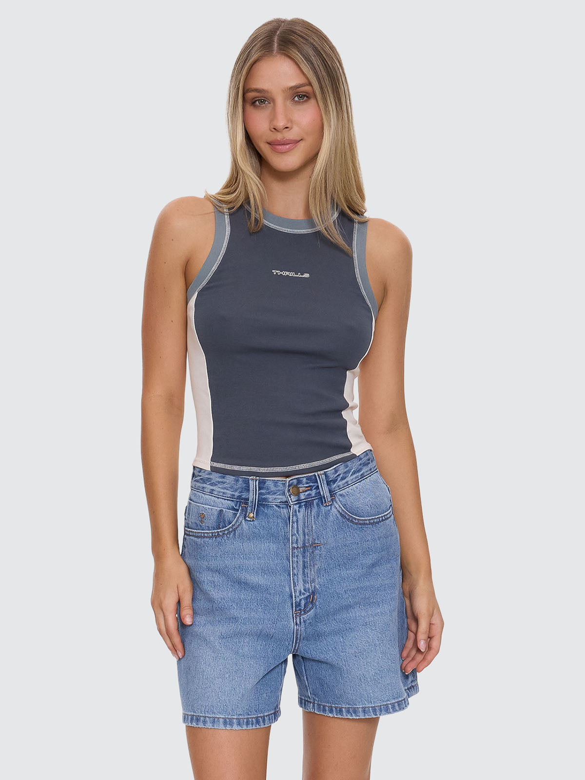 Grip Curve Tank - Dark Slate 4