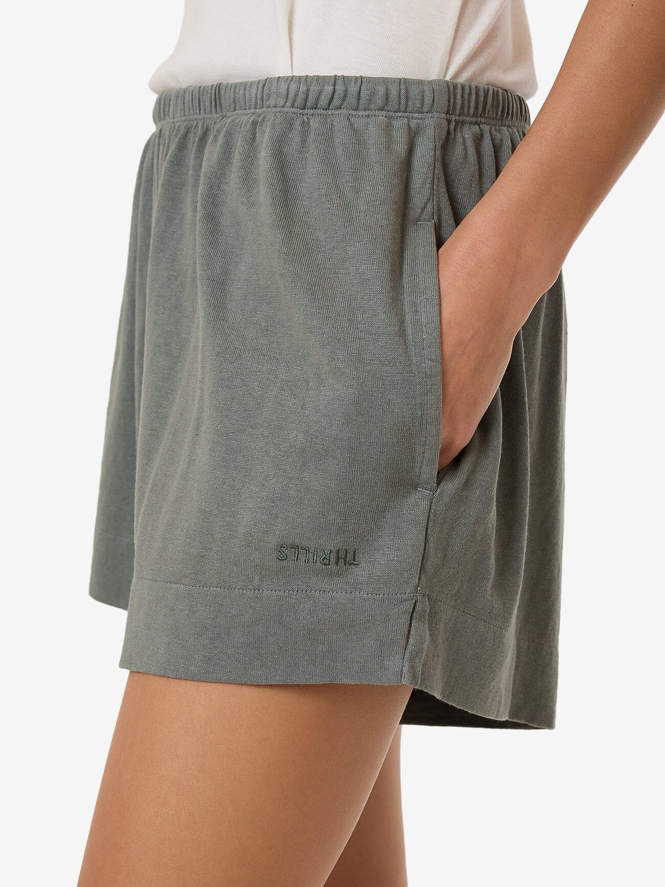 Hemp Relax Short - Green Smoke 4