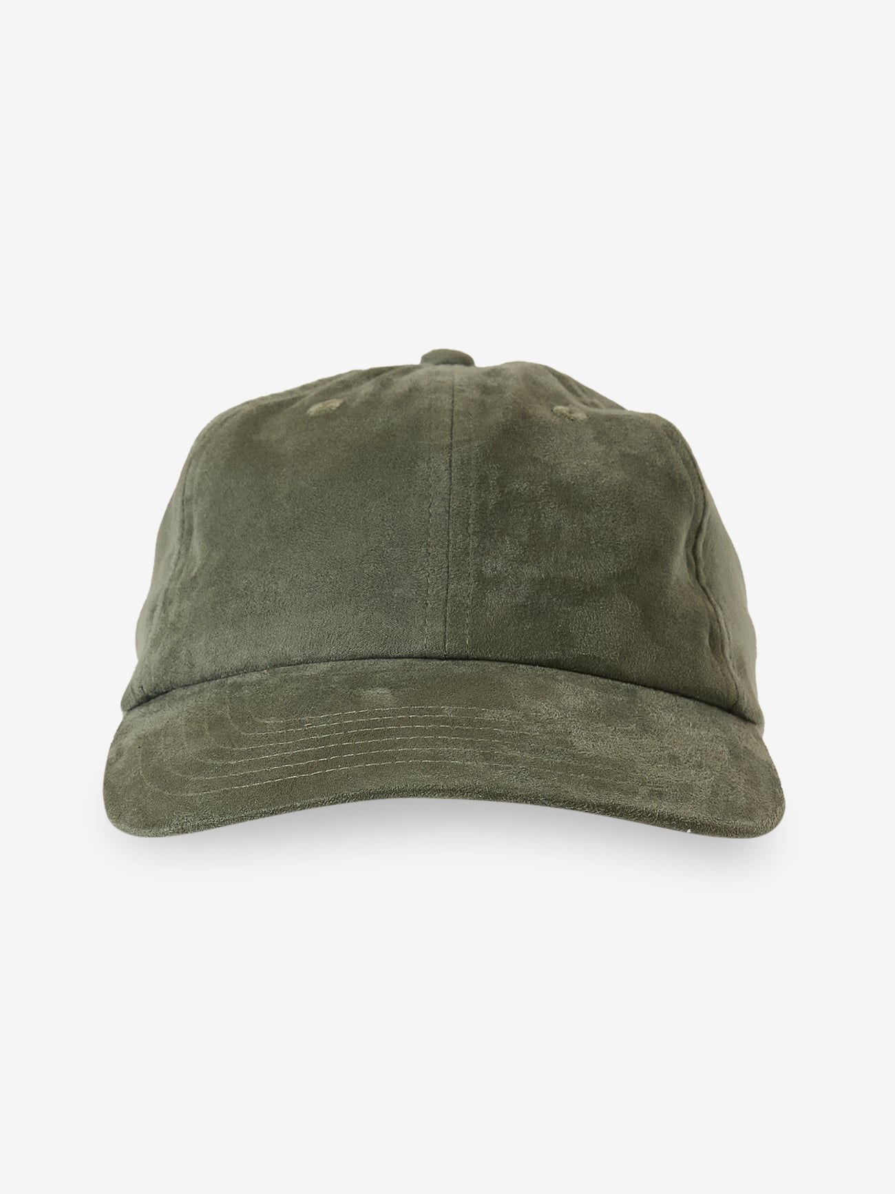 Thrills Suede 6 Panel Cap - Dark Forest