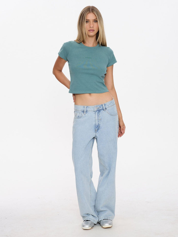 Minimal Thrills Mini Tee - Green Coast 4