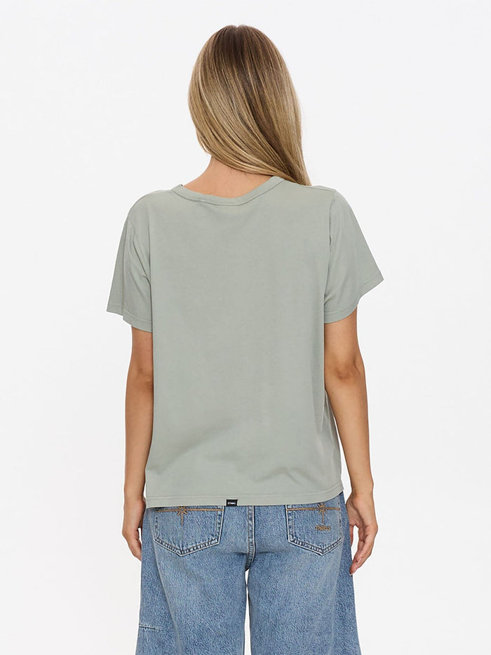 Haven For The Reckless Relaxed Tee - Dirty Sage 4