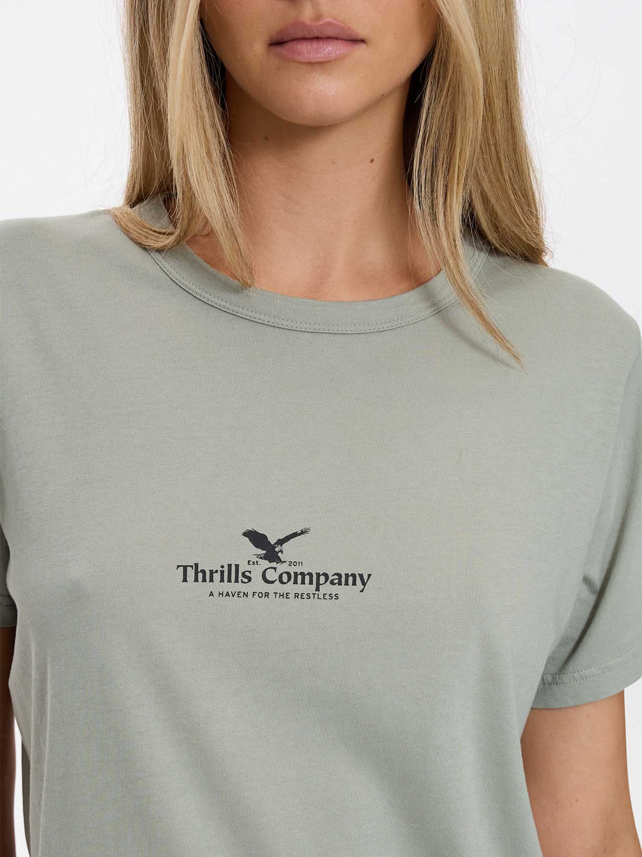 Haven For The Reckless Relaxed Tee - Dirty Sage 4