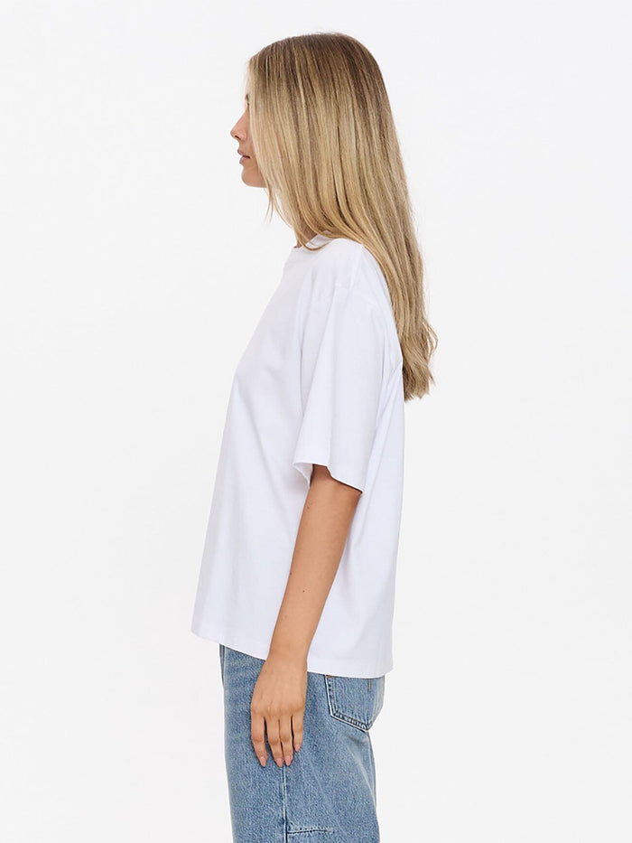 Nature Of Illusion Square Tee - White