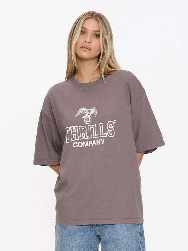 Break Point Oversized Tee - Shroom 4