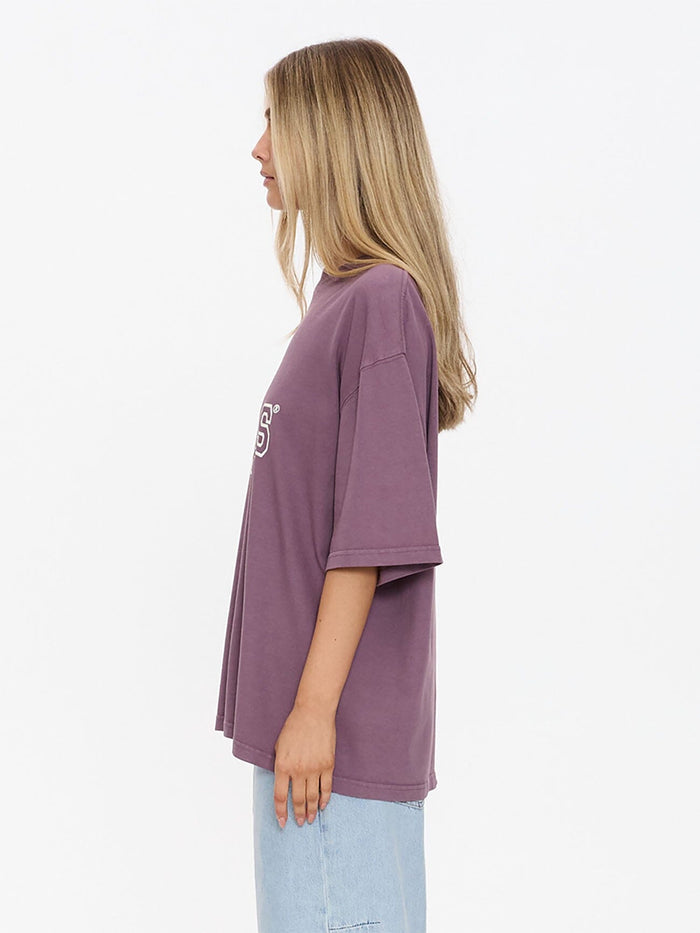 Break Point Oversized Tee - Vintage Mauve 4