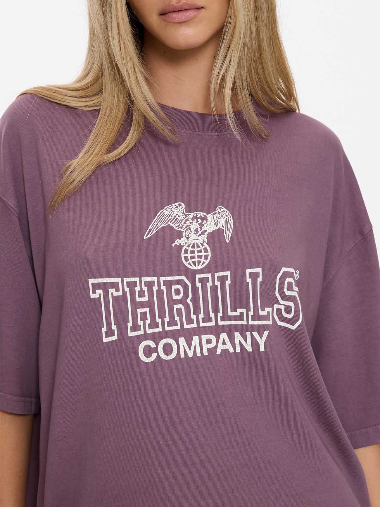 Break Point Oversized Tee - Vintage Mauve 4