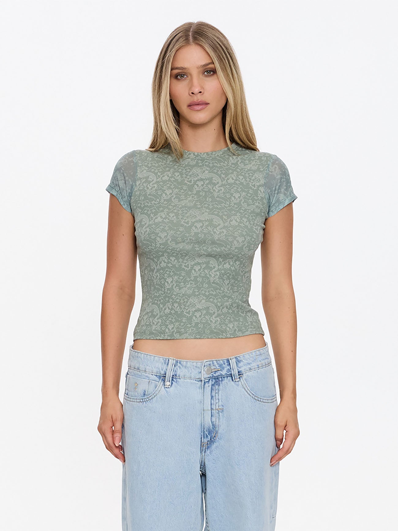 Speak No Evil Club Tee - Dirty Sage 4