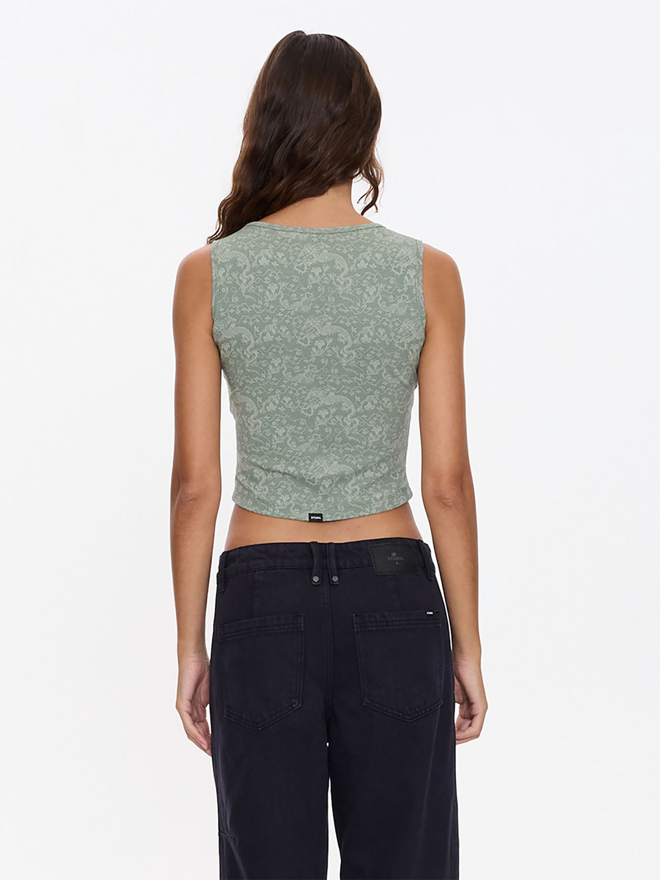 Speak No Evil Y2K Tank - Dirty Sage 4