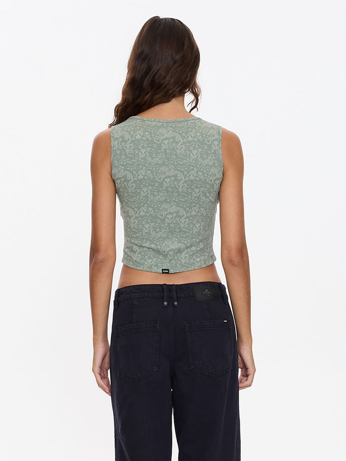 Speak No Evil Y2K Tank - Dirty Sage 4