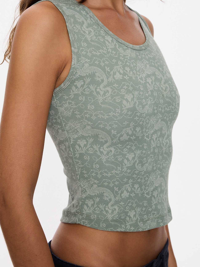 Speak No Evil Y2K Tank - Dirty Sage 4