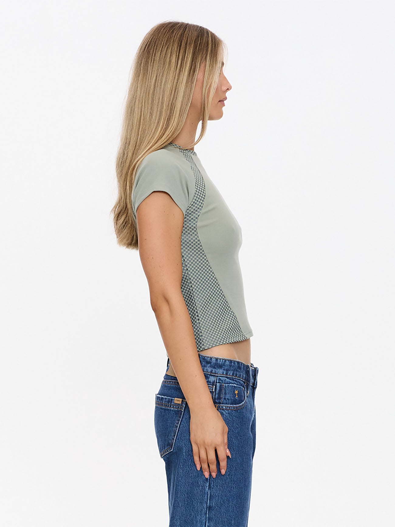 For The Win Raglan Club Tee - Dirty Sage 4