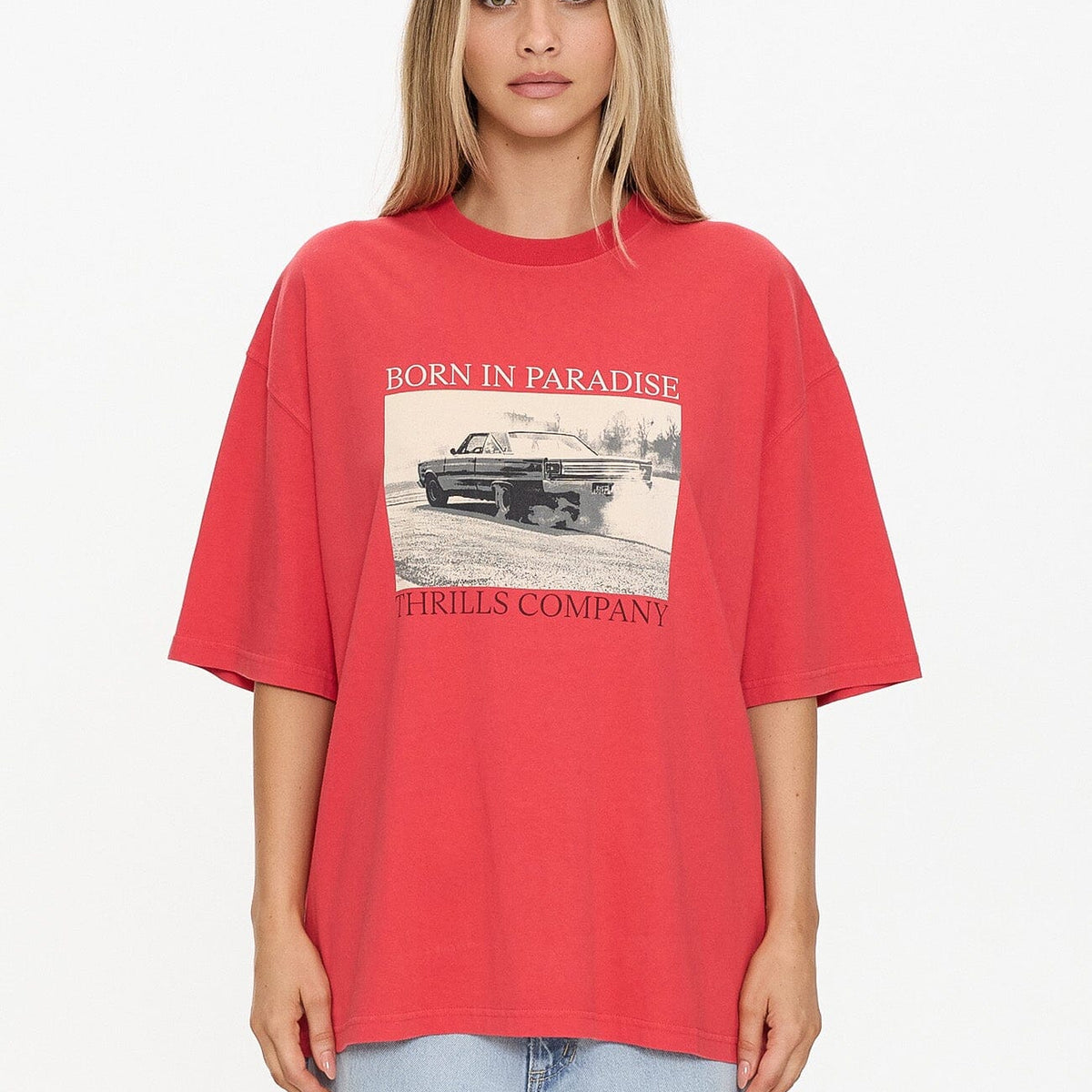 thrills oversized tee dress metal thrills Oversized Tee Dress - Washed Black | Thrills Co