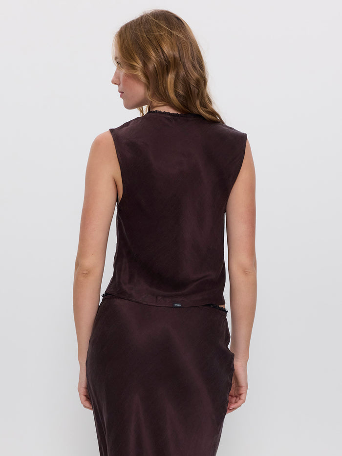Nellie Top - Postal Brown 4