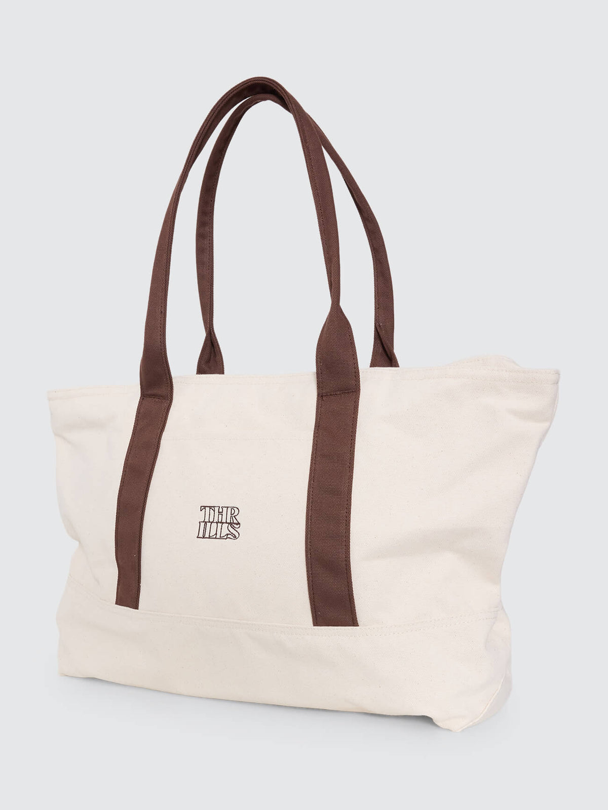 Monogram Tote - Unbleached One Size