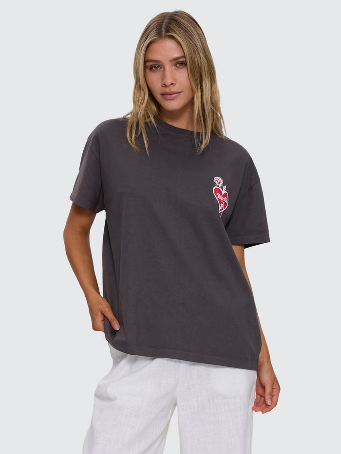 Pluckable Easy Tee - Merch Black 4