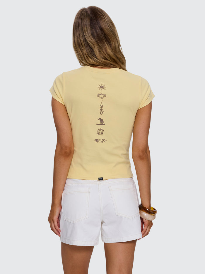 Mind Over Matter Club Tee - Sunlight 4
