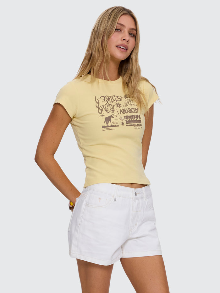 Mind Over Matter Club Tee - Sunlight 4