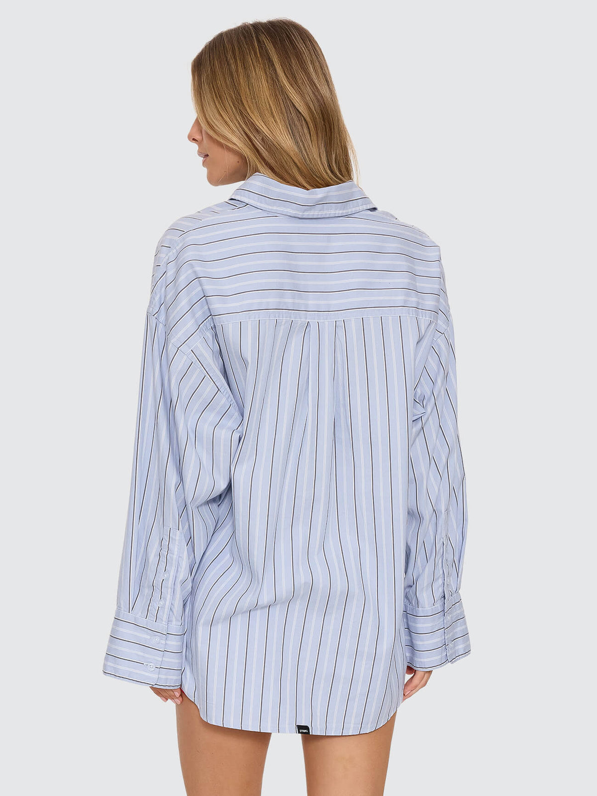 Motion Shirt - Placid Blue Stripe 4