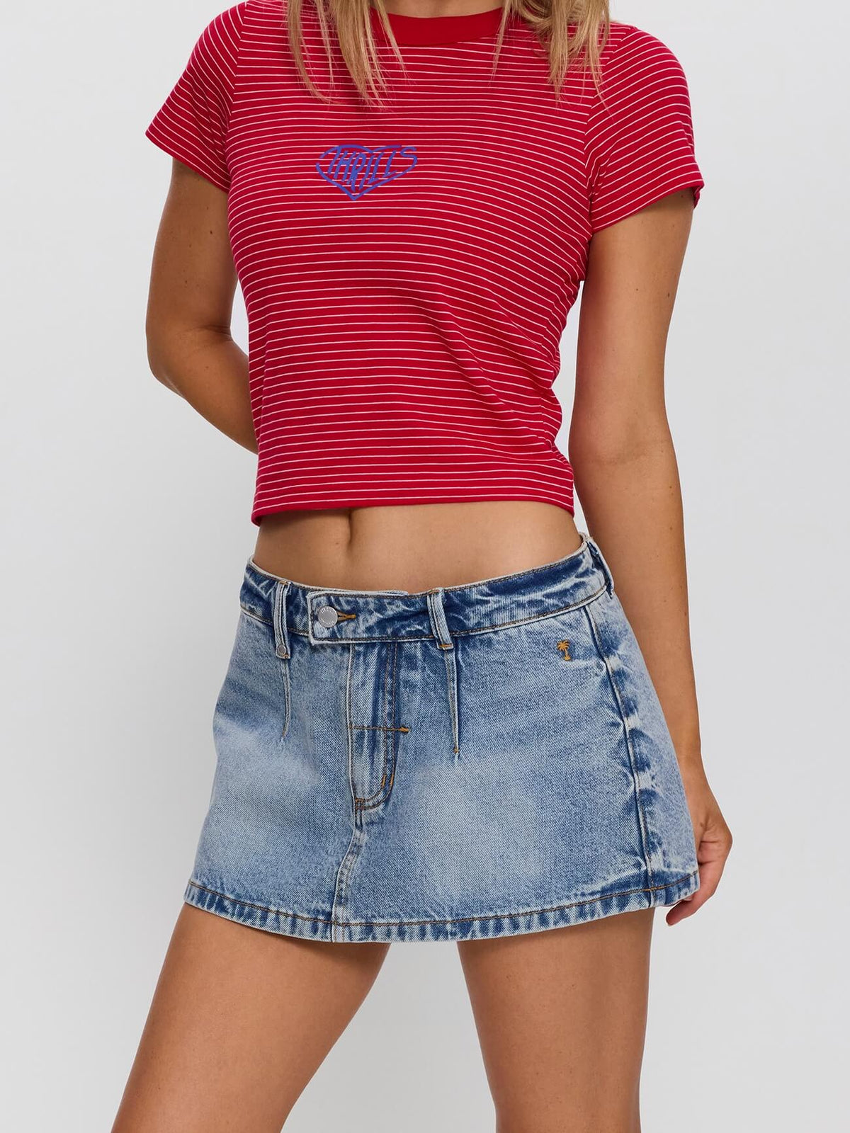 Brady Low Rise Skort - Clam Bake Blue 4