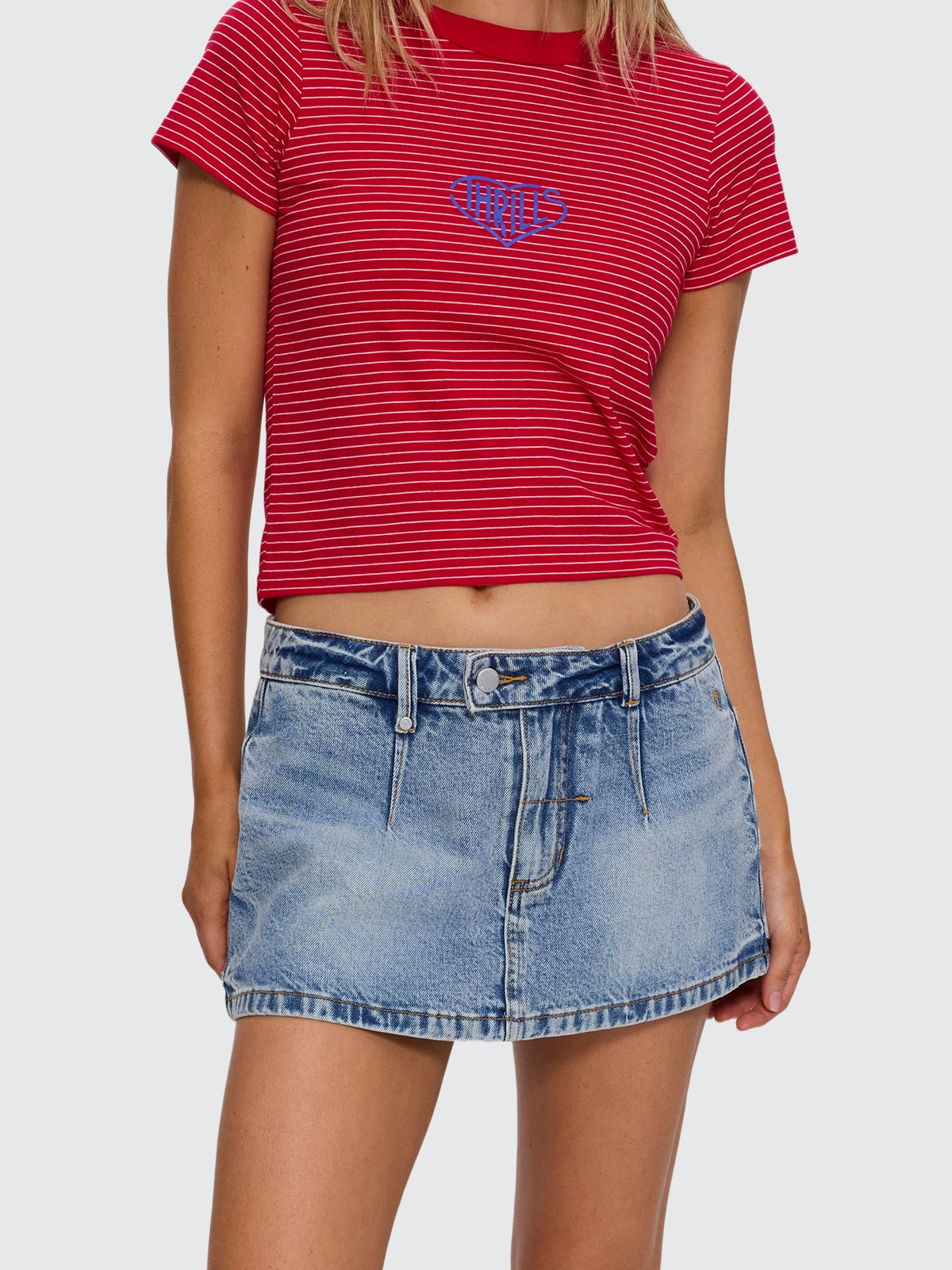 Brady Low Rise Skort - Clam Bake Blue 4