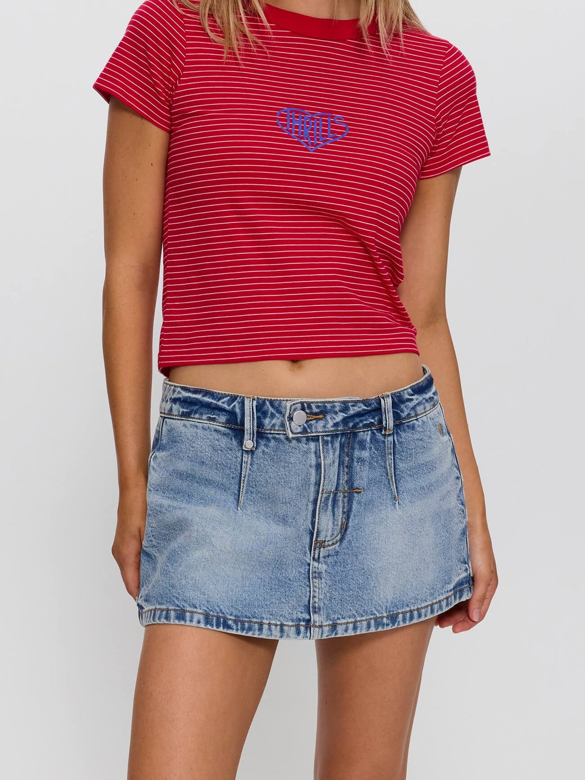 Brady Low Rise Skort - Clam Bake Blue 4