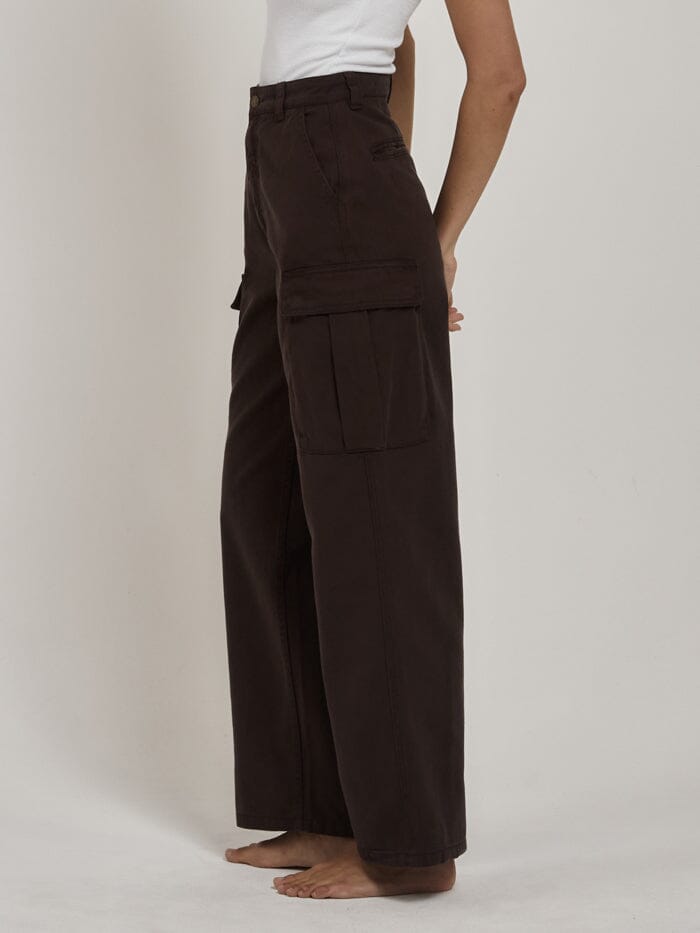 Union Baggy Cargo Pants in Black