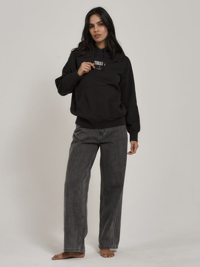 As You Are Fleece Hood - Washed Black